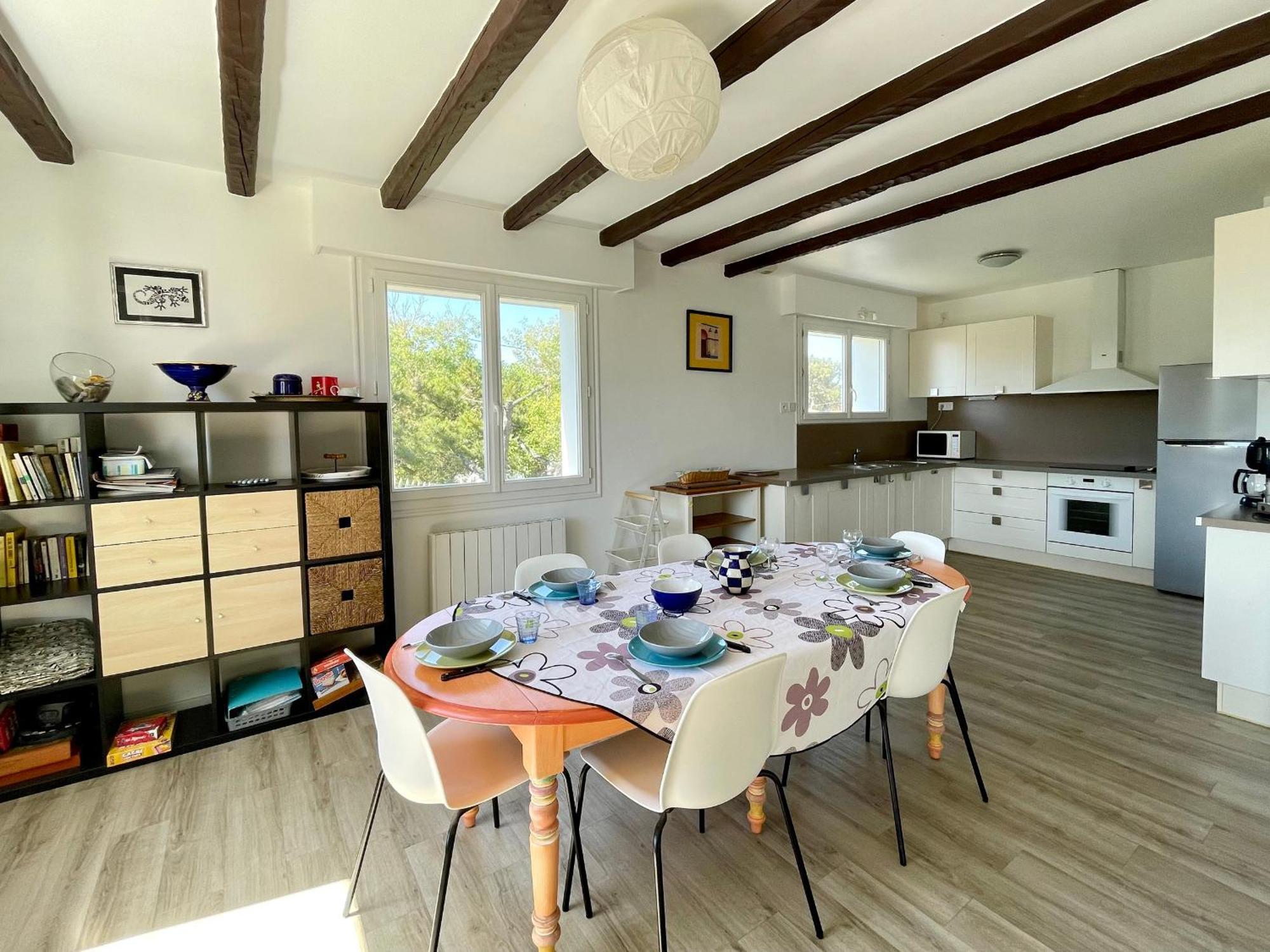 Maison Familiale Au Calme, Proche Plage, 9 Couchages, Terrasses, Wifi, Garage Velo - Bretignolles-Sur-Mer - Fr-1-231-203 Экстерьер фото