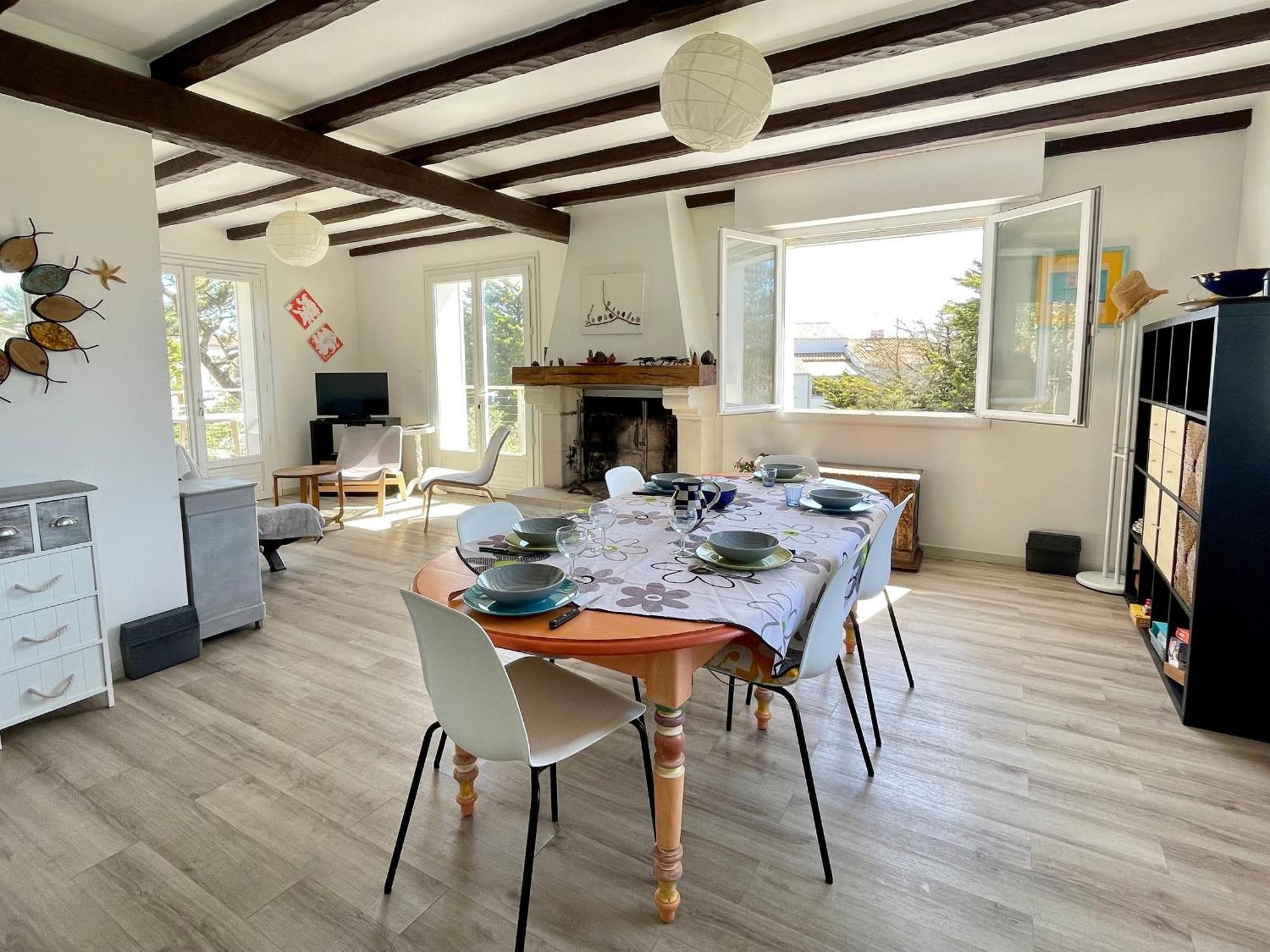 Maison Familiale Au Calme, Proche Plage, 9 Couchages, Terrasses, Wifi, Garage Velo - Bretignolles-Sur-Mer - Fr-1-231-203 Экстерьер фото